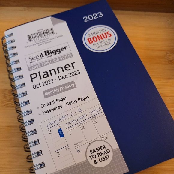 See It Bigger Monthly & Weekly Planner - Picture 6 of 13